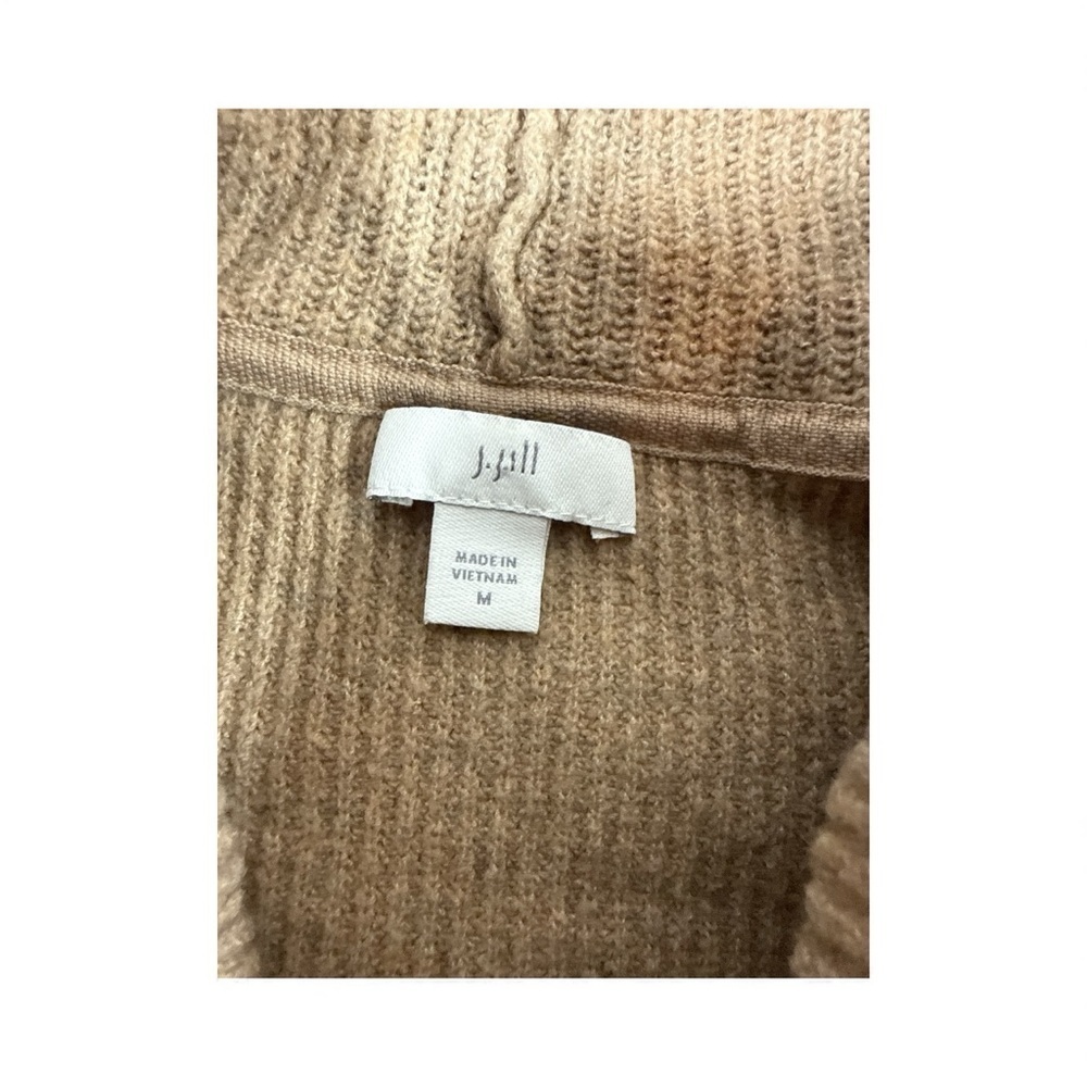 J. Jill Sweater Tunic SZ M Cotton Blend Cowl Neck Color Block Tan
Black Cozy - Picture 6 of 8
